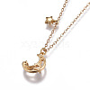 Brass Pendants Necklaces NJEW-JN02385-01-3