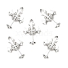 Alloy Rhinestone Pendants ALRI-C007-16P-1