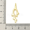 Rack Plating Brass Pendants KK-U029-20G-3