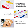 28sets 7 color Handmade Chinese Frogs Knots Buttons Sets BUTT-NB0001-38-1-5