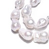 Natural Baroque Pearl Keshi Pearl Beads Strands PEAR-S019-02C-02-4