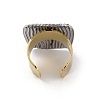 304 Stainless Steel Open Cuff Rings RJEW-K258-08GP-02-4