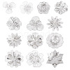 13Pcs 13 Styles Brass Bead Caps KK-TA0008-26P-3