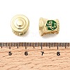 Brass Micro Pave Cubic Zirconia European Beads KK-H519-01G-3