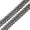 1 Strand Electroplate Glass Beads Strands EGLA-TA0013-31A-2