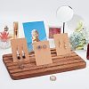  1Pc Wooden Card Display Base DIY-NB0007-76-4