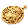 Religion Golden Tone 304 Stainless Steel Pendants LS-STAS-K289-01G-13-2