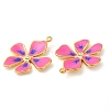 304 Stainless Steel Enamel Pendants STAS-K256-10G-01-2