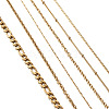 304 Stainless Steel Chain Necklaces NJEW-TA0001-11G-3