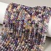 Natural Colorful Fluorite Beads Strands X-G-C261-A01-4mm-1