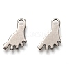 201 Stainless Steel Charms STAS-C017-08P-1