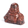 Natural Mahogany Obsidian Display Decorations DJEW-J004-01D-2