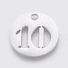 Non-Tarnish 304 Stainless Steel Pendants LS-STAS-F233-10-P-1
