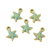 Starfish Alloy Pendants FIND-Z063-44G-1