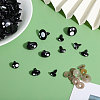 Craft Plastic Doll Eyes DIY-GL0004-77-4