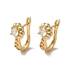 Brass Hoop Earrings EJEW-L271-13KCG-05-1