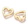 Brass Spring Gate Rings X-KK-O132-08G-2