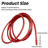 Round PU Leather Cord Tie Knot Belts for Dress DIY-WH20007-802B-05-2