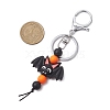 Alloy Silicone Keychain KEYC-JKC00873-3