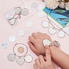 4Pcs 304 Stainless Steel and Brass Bracelets Making BJEW-PH01793-3