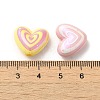 Plated AB Acrylic Beads X-OACR-B020-03-3