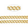 Alloy Twisted Oval Link Chain LCHA-H004-08G-2