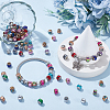 100Pcs Glass European Beads GLAA-SP0001-87-4