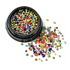 DIY 3D Nail Art Decoration Mini Glass Micro Beads MRMJ-T063-444I-1