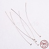 925 Sterling Silver Flat Head Pins STER-K017-45mm-S-3