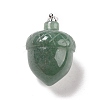 Natural Green Aventurine Pendants G-M393-01P-02-2