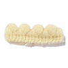 Nylon Pom Pom Ball Lace Ribbon OCOR-WH0097-58B-1