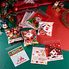  200Pcs 10 Colors Christmas Theme Plastic Bakeware Bag OPP-TA0001-04-17