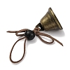 Halloween Iron Bell Hanging Ornaments HJEW-JM02428-4