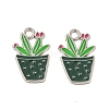 Alloy Enamel Pendants ENAM-G211-01P-05-2