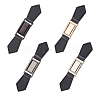 4 Sets 4 Colors PU Leather Buckles FIND-FG0002-29-1