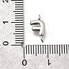 Brass Connector Charms KK-P295-01P-F-3