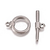 Non-Tarnish 304 Stainless Steel Toggle Clasps STAS-L247-001P-2