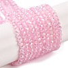 Baking Electroplate Glass Beads Strands X-DGLA-A039-J2MM-B16-1