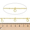 Handmade Brass Flat Round Chains CHC-Z001-01G-3