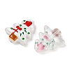 Christmas Theme Handmade Lampwork Beads LAMP-I027-07O-2