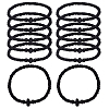 12Pcs Adjustable Polyester Braided Bead Bracelets for Men Women BJEW-HY0002-70B-1