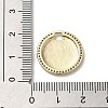 Brass Micro Pave Cubic Zirconia Pendants KK-E092-33G-02-3