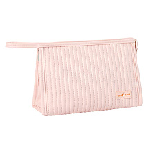 Solid Color Portable PU Leather Makeup Storage Bag PAAG-PW0001-130A