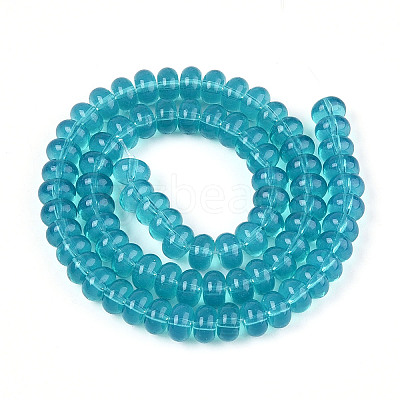 Imitation Jade Glass Beads GLAA-ZX008-8mm-17H-1