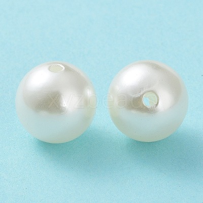 Imitated Pearl Acrylic Beads PACR-14D-12-1