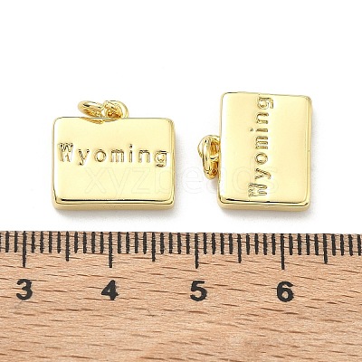 Brass Pendants KK-D229-22A-G-1