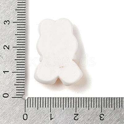 Christmas Rabbit Theme Opaque Resin Decoden Cabochons RESI-S397-02E-1