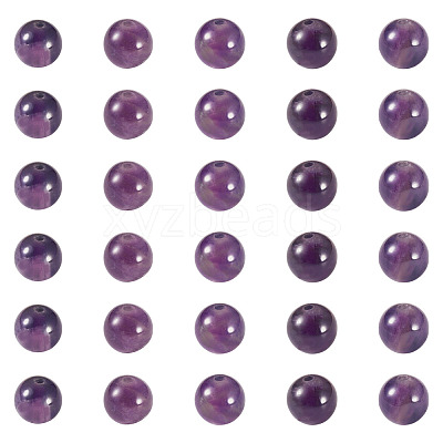 2 Strands 2 Colors Natural Amethyst Beads Strands G-TA0002-62-1