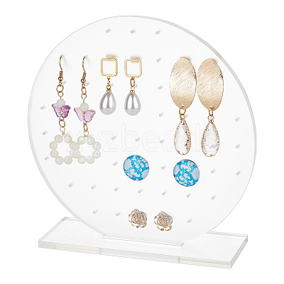 Acrylic Earring Display Stand EDIS-WH0023-01A-1