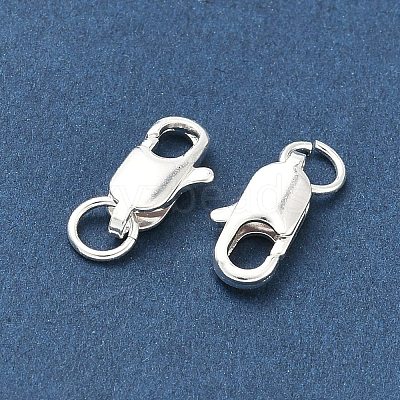 Brass Lobster Claw Clasps KK-H532-18S-1